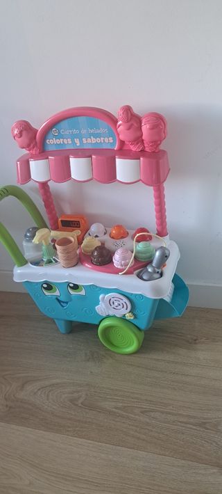 Carrito Helados LeapFrog Colores