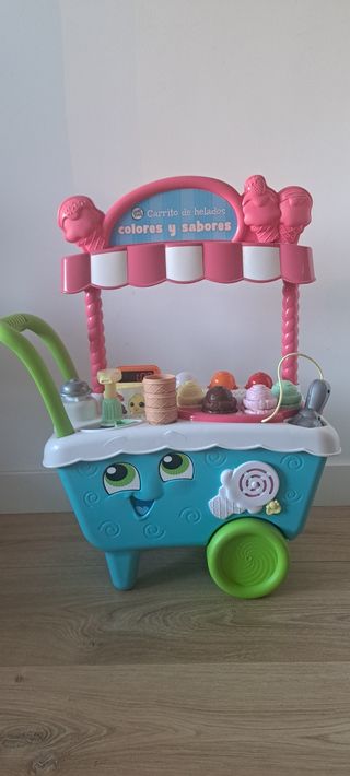Carrito Helados LeapFrog Colores