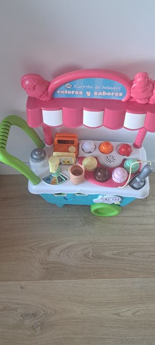 Carrito Helados LeapFrog Colores