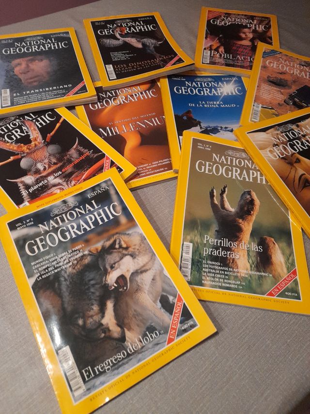 10 Revistas National Geographic