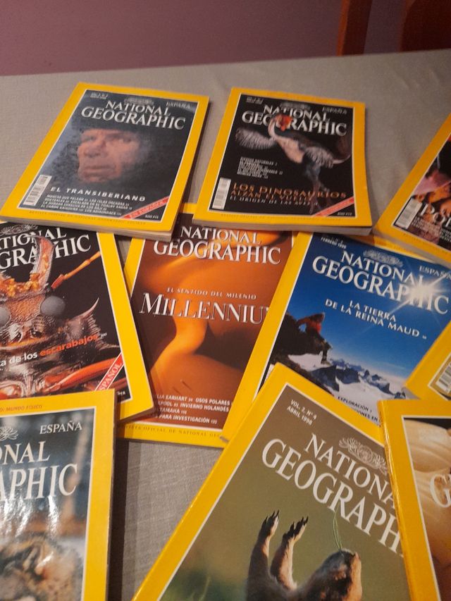 10 Revistas National Geographic