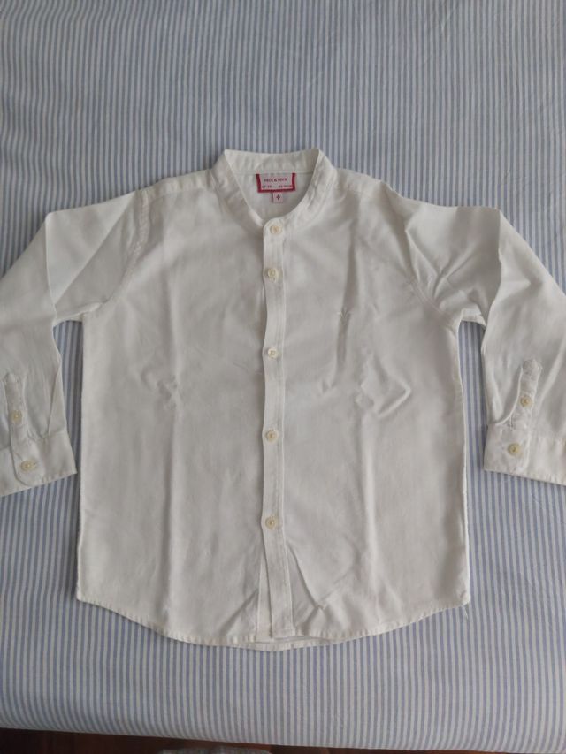 Camisa niño Neck & Neck blanca