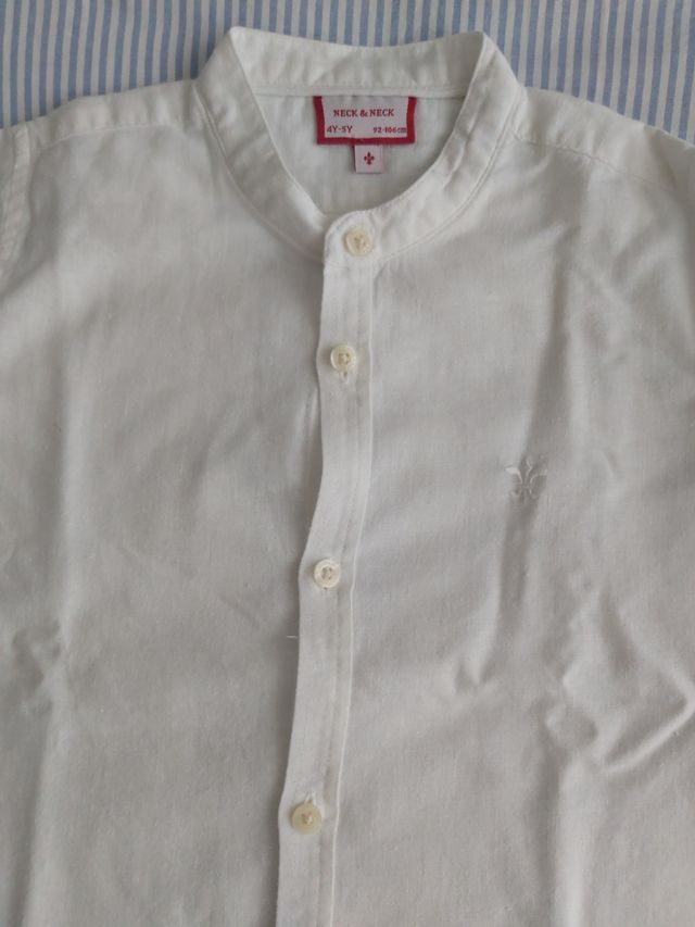 Camisa niño Neck & Neck blanca
