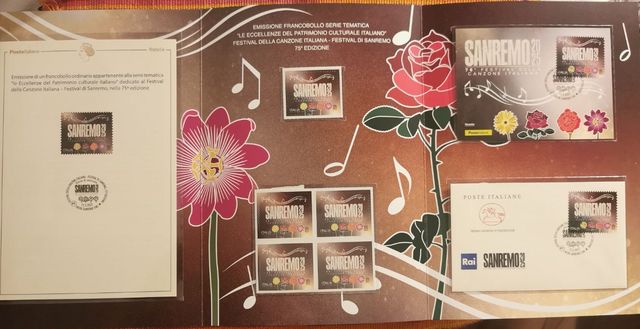 Sanremo 2025: Folder Filatelico