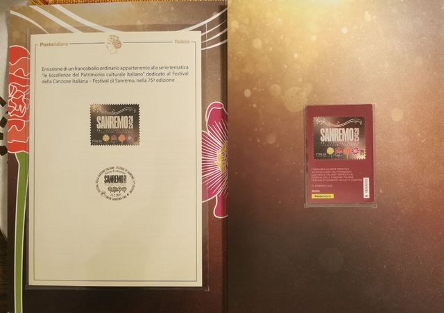 Sanremo 2025: Folder Filatelico