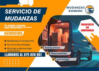 Mudanzas Romero: Servicio de Mudanzas