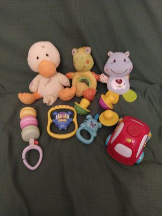 Lote juguetes bebé