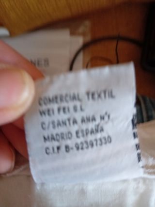 Falda vaquera blanca. Elástica