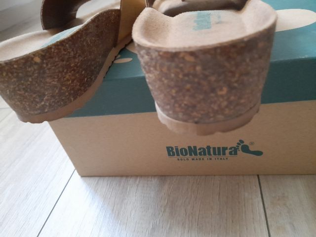 Sandali/ciabatta infradito Bionatura beige 38