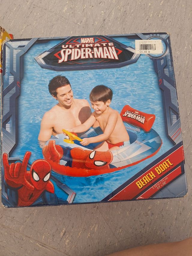 Barca hinchable Spiderman Ultimate