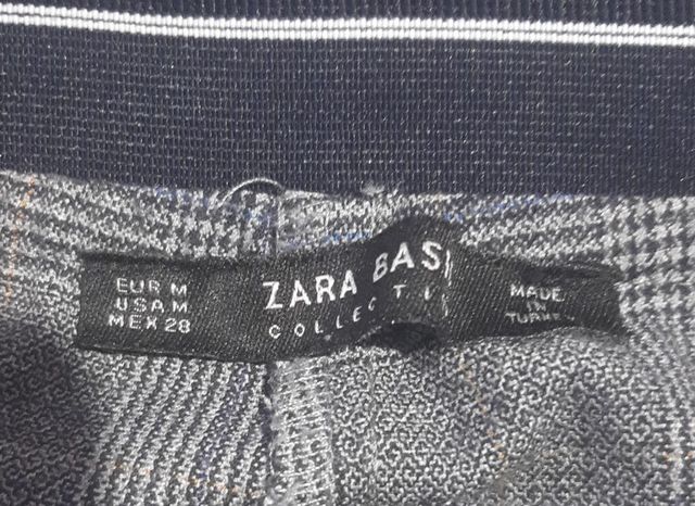 Pantalón Zara - M - Gris