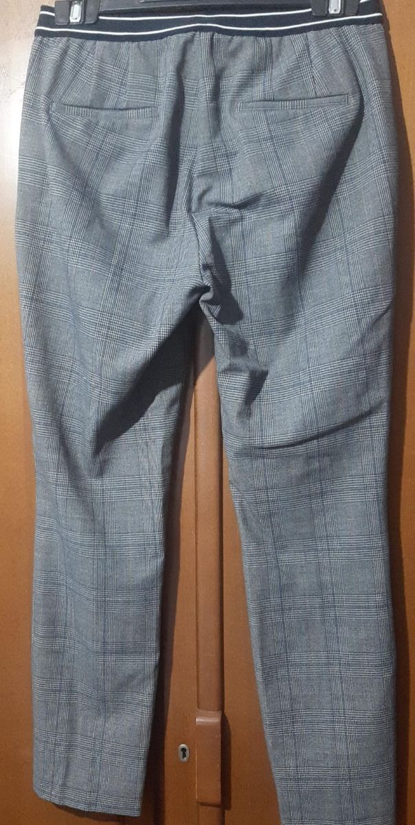 Pantalón Zara - M - Gris