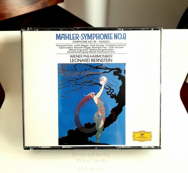 CD Mahler Sinfonia n.8 e n.10 Adagio