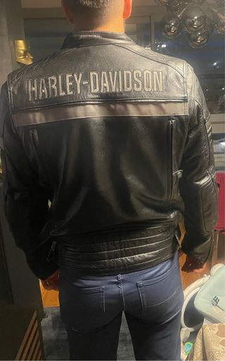 Cazadora Harley Davidson cuero