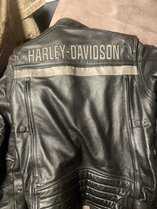 Cazadora Harley Davidson cuero