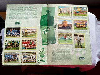 Álbum Danone Fútbol en Acción 82