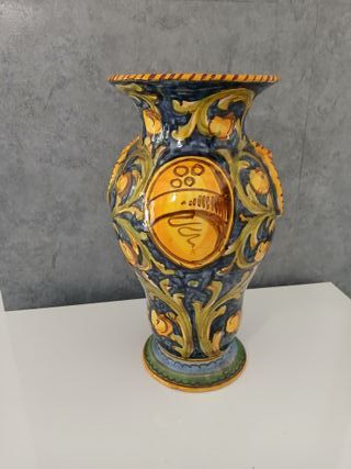 Vaso Ceramica Dipinto a Mano