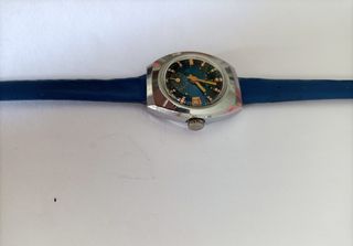 Relógio pulso feminino antigo de corda manual