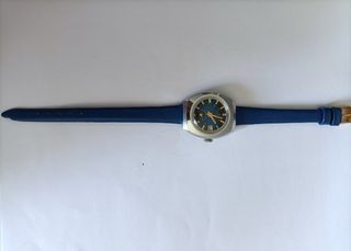 Relógio pulso feminino antigo de corda manual