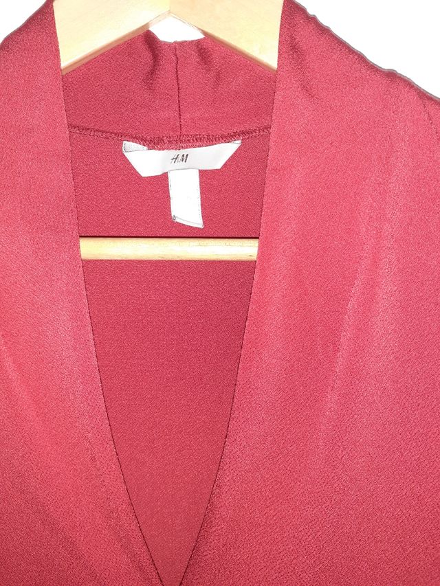 Blusa roja H&M - Talla L