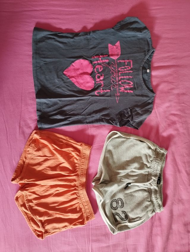 Shorts niña Tex Kids - 2 uds.