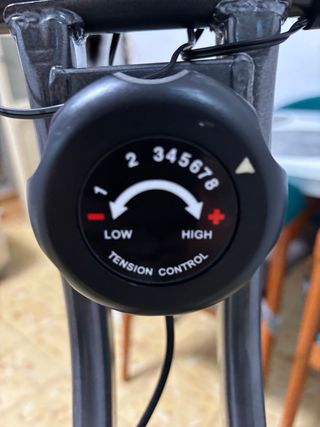 Bicicleta estática plegable