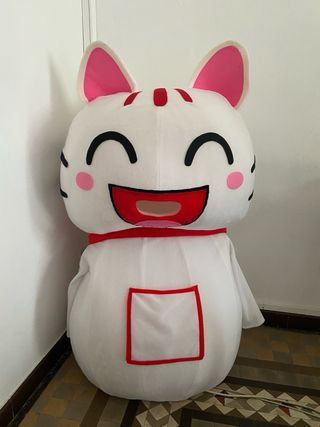 Disfraz Gato Maneki-neko XL