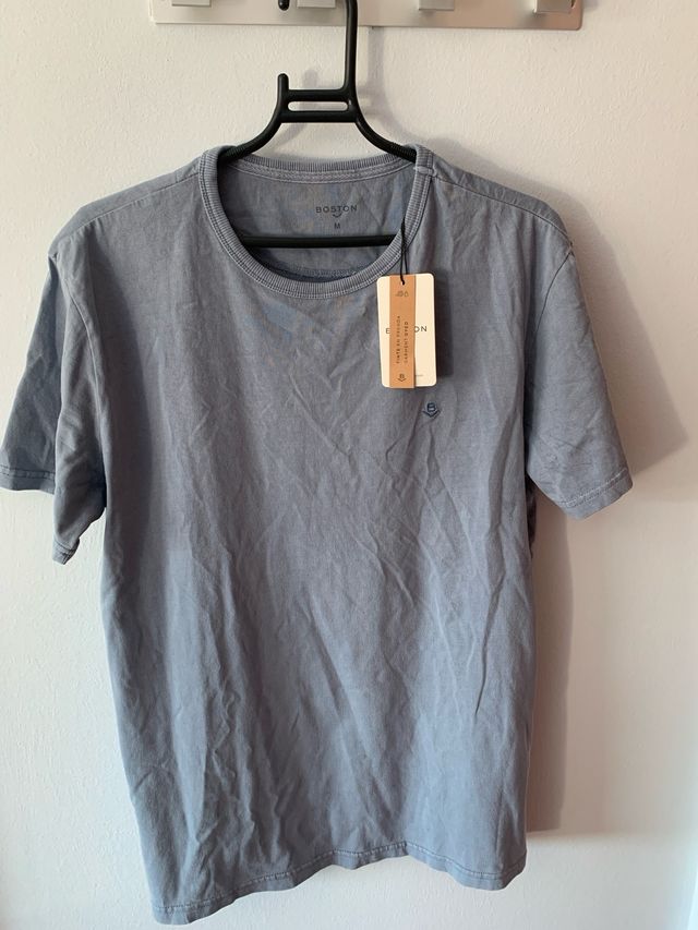 Camiseta Boston azul talla M