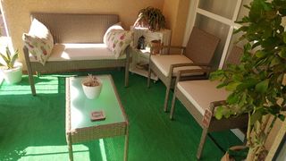 Conjunto de muebles balcón