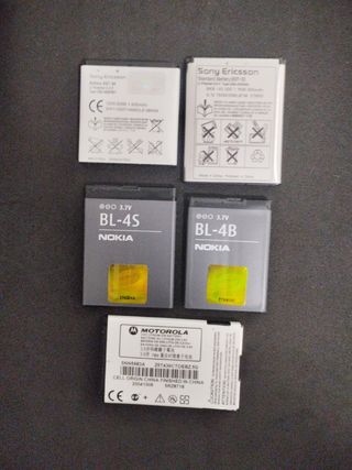 4 Batterie mobili usate