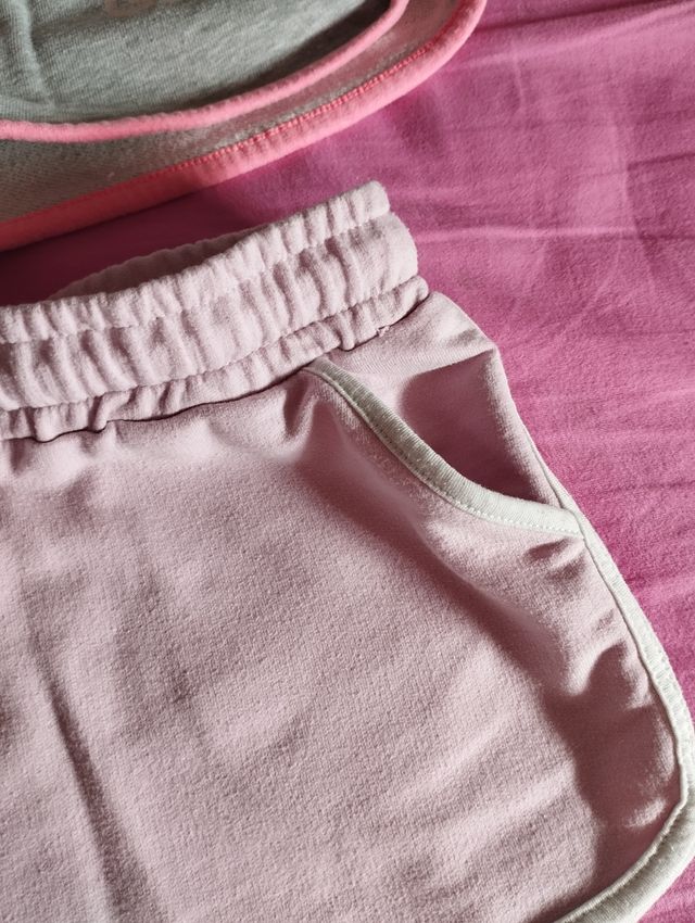 Conjunto niña Primark: camiseta+shorts