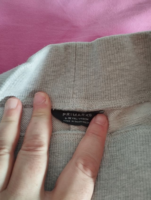 Conjunto niña Primark: camiseta+shorts