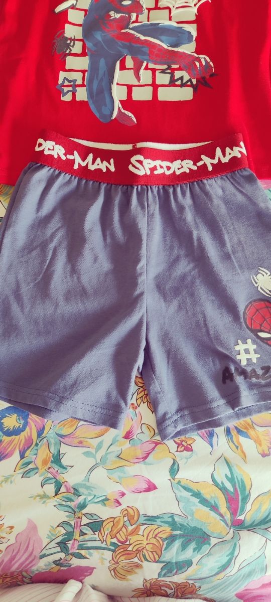 Pijama Spiderman niño - algodón Marca Marvel.