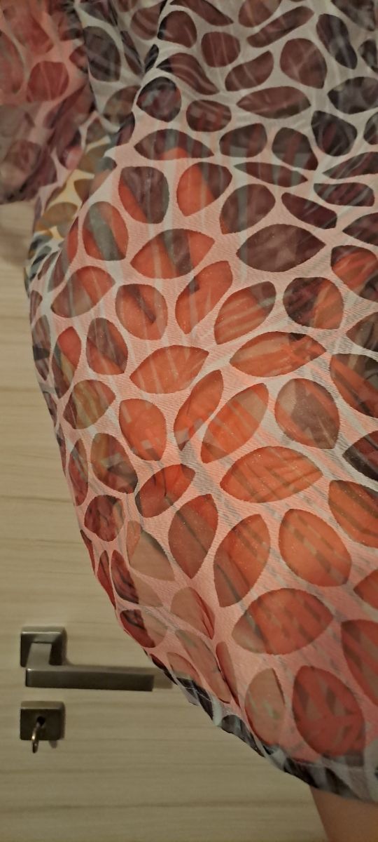 Camicia Trasparente Multicolor