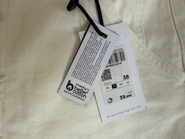 Bermuda Tintoretto beige - Talla 40