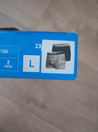 2 adidas Boxers -Comfort Flex Cotton de camuflaje 