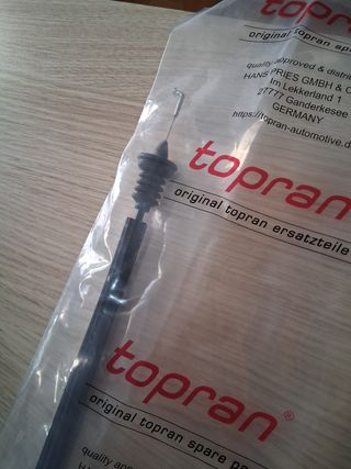 Cavo porta anteriore auto Bowden Topran 109 905 00