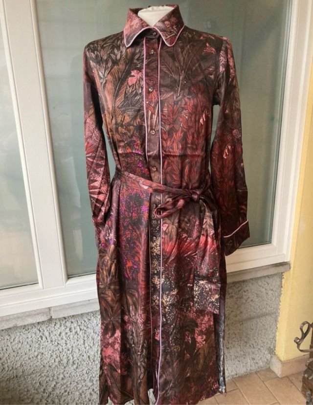 Abito Shirtporter lungo multicolor