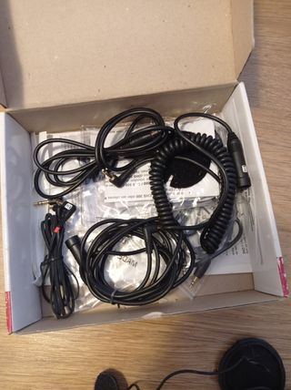 Intercomunicador moto piloto y pasajero por cable