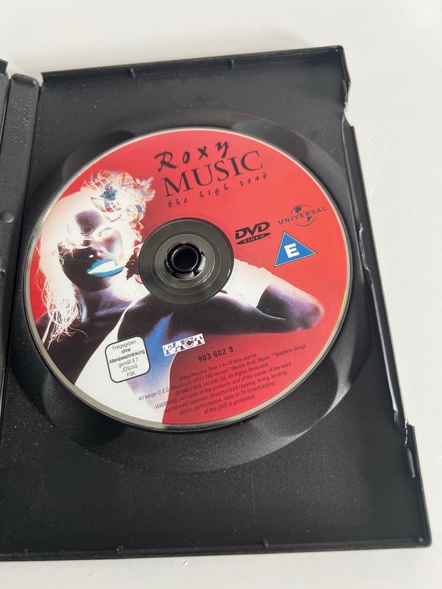 DVD Roxy Music: The High Road