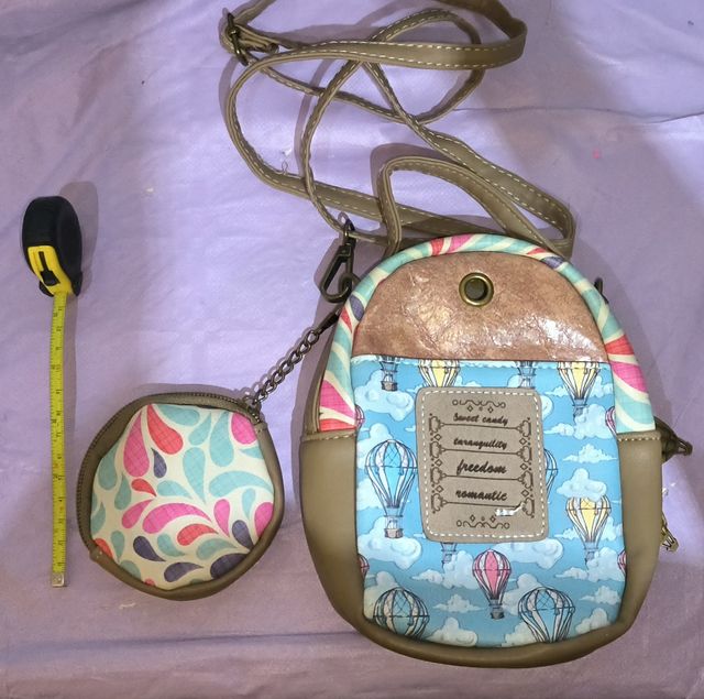 Bolso bandolera Sweet Candy + monedero