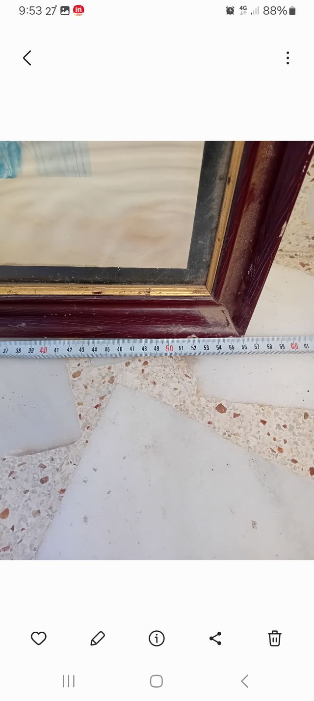 Cuadro antiguo Padre Jesús de Perdón