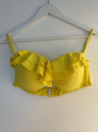 Bikini Oysho amarillo talla L