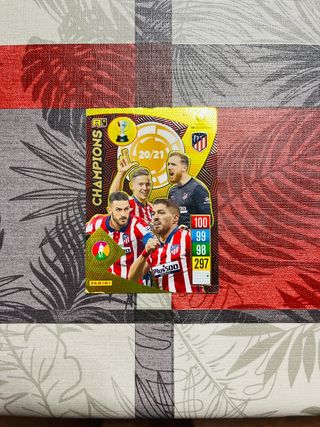 Cromo Panini Champions 20/21.
 