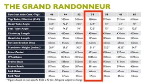 Bicicleta Soma Grand Randonneur (Talla 55), Tange 