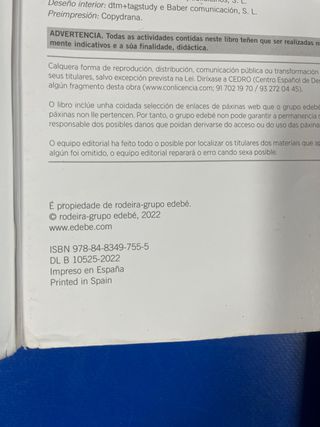 Libros de texto carmelitas ourense primero de bach