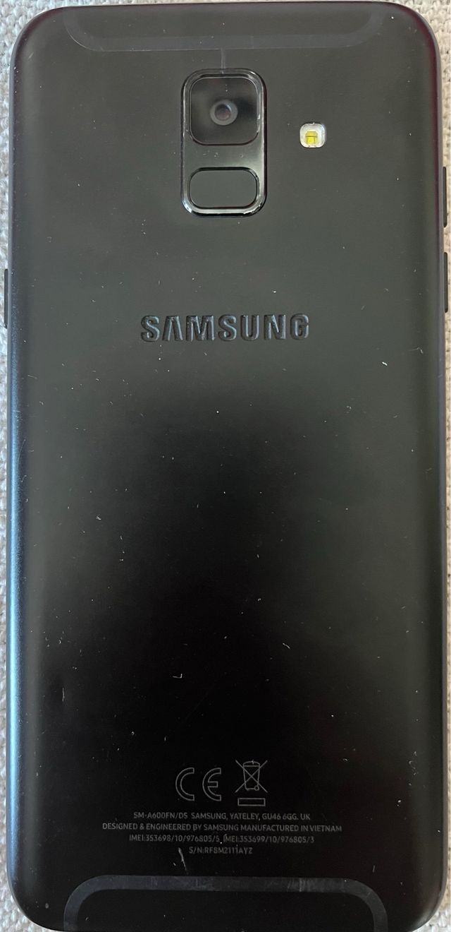 Samsung Galaxy A6 (2018) 32GB- Negro. Libre