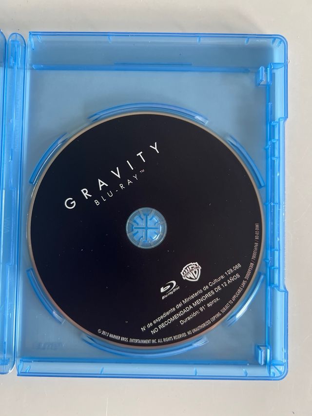 Blu-ray Gravity - Clooney & Bullock