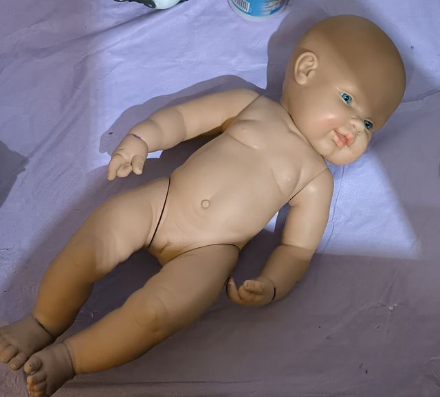 Muñeco bebé realista años 80 de falca
