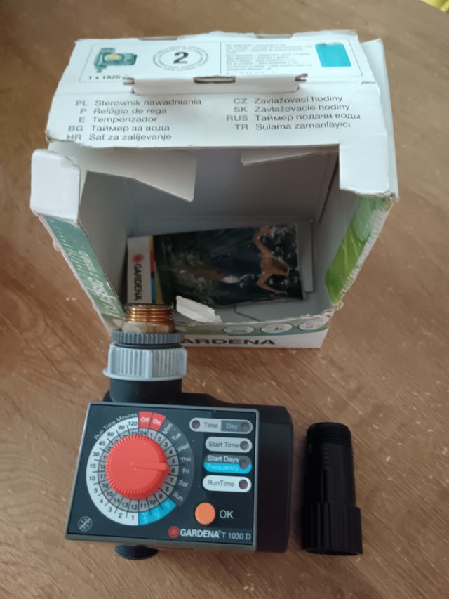 Temporizador riego Gardena T 1030 D